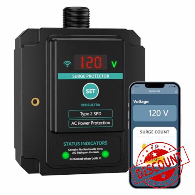 WiFi Whole House Surge Protector
