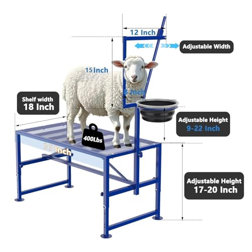 Metal Blue Use for Livestock,400 Lbs for Small Sheep and Goat