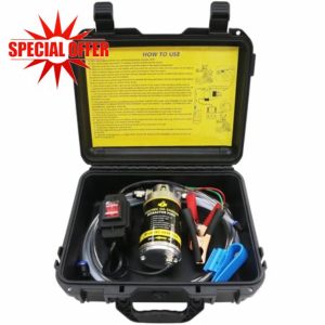 MILADO 12V 100W Electric Oil Change Extractor Pump Set