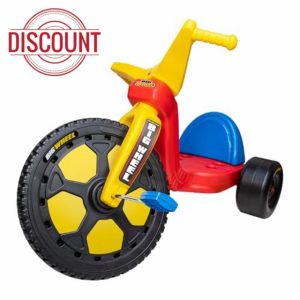 Schylling Big Wheel Chopper - BWCHP - Low-Riding Tricycle with Adjustable Seat for Growing Child up to 70 lbs. - Original Classic Bike - Ages 3 and Up
