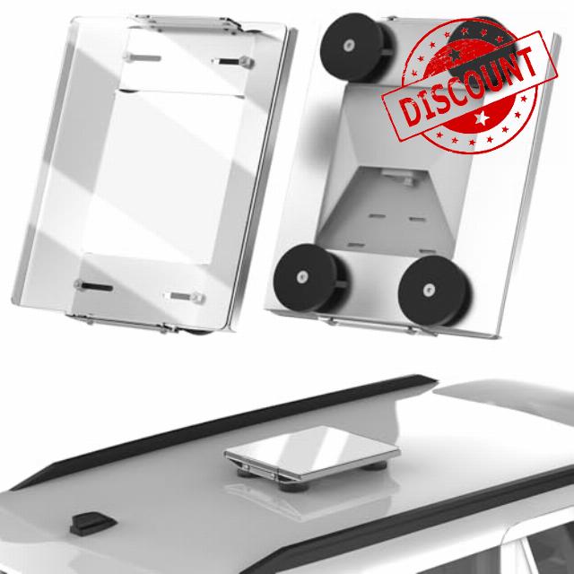 Starlink Mini Magnetic Car Roof Mount - Aluminum base