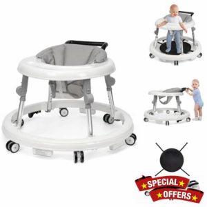 Baby Walker Foldable with 9 Adjustable Heights