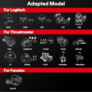 2-in 1 Adjustable & Foldable Racing Seat for Logitech G29