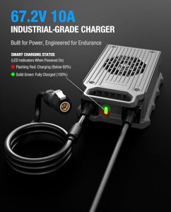 Waterproof Lithium-ion Power Adapter for 60V Dirt eBike