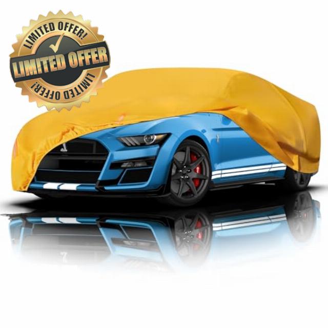 Ford Mustang GT Car Cover with Spoiler