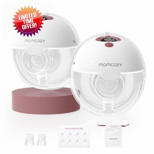 Momcozy M5 Lite Hands-Free Wearable Breast Pump