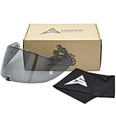 Logto Compatible With Agv K1 Visor Replacement K3SV K5 Face Upgrade Shield Tinted Visor Helmet Ac...