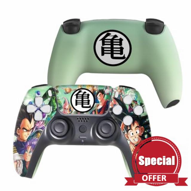 D. B. Z. FAMM Custom PS-5 Controller Wireless compatible with Play-Station 5 Console by BCB Controllers | Proudly Customized in USA with Permanent HYDRO-DIP Printing (NOT JUST A SKIN) (MODDED)