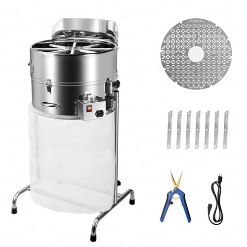 Tiltable Bud Trimmer Machine with 60W Adjustable Speed