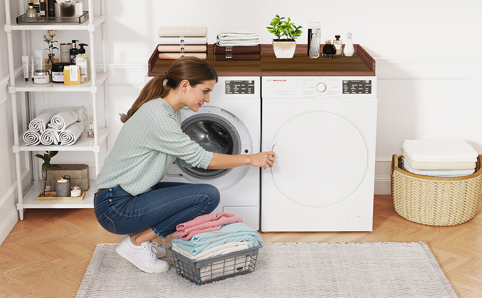 laundry table top for washer and dryer
