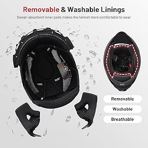Full face helmet motorcycle helmet led motorcycle helmet street bike helmet DOT Helmet Dual Visor