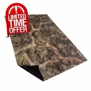 44'' x 60'' Battle Mat Gridded War-Gaming Mat for WH40K - Made of Synthetic Leather