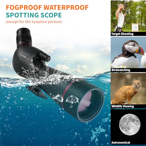 BAK4 FMC HD Dual Speed Focusing Spotting Scopes for Target Shooting Birdwatching Wildlife View