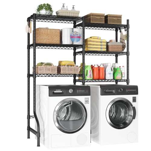 Laundry Above Washer Dryer Storage Rack Space Saver