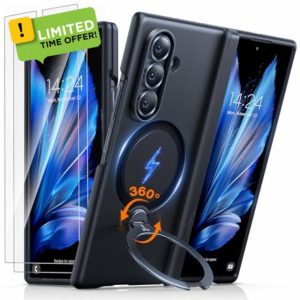 TORRAS 360 Spin Magnetic Stand for Galaxy Z Fold 7 Case