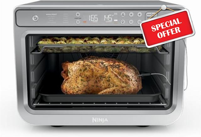 Ninja Prestige Smart XL with Pro Cook System 10-in-1 Air Fry Digital Countertop Convection Toaster Oven with Air Fry