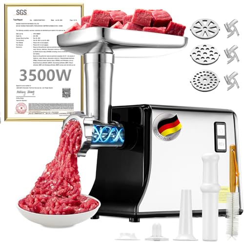 Perfect For Meat Grinders For Home Use (BLACK)