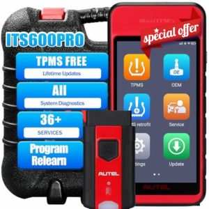 Autel MaxiTPMS ITS600Pro Upgrade of TS508WF ITS600 TPMS Programming Tool All System Diagnostics TPMS Relearn Tool Activate Read Autel Sensor