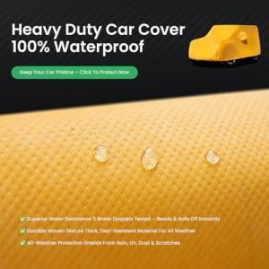 Custom Fit Jeep Wrangler 2 Door CJ YJ JK JL Waterproof All Weather for Automobiles