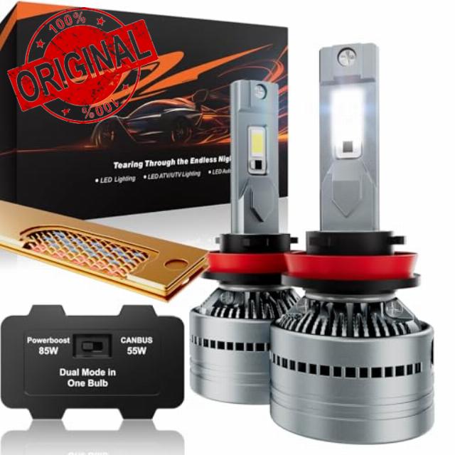 LUXSTER | Dracarys 60000LM H11 H9 LED Bulbs with Vapor Chamber Cooling