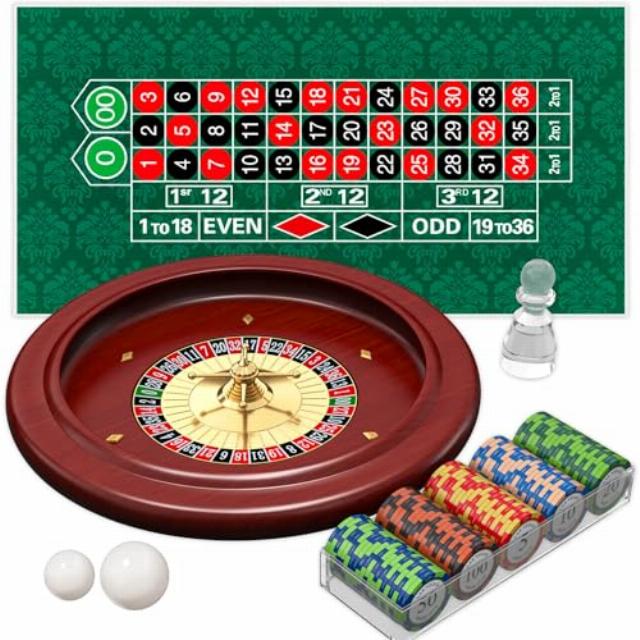Russian Roulette Thrill Game Set - Safe Party Game，Ultimate Social Deduction，Game 2-6 Players Perfect for Game Nights