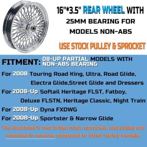 for Touring Only 2008 Models-1635R-25SM-CCC