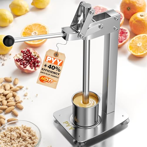 Heavy Duty Stainless Steel Manual Fruit Juicer Squeezer Crusher & Nut Cracker for Citrus Orange Lime Nuts