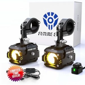 Future Eyes LED Motorcycle Fog Lights