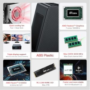 AMD Ryzen 5 5500U(6C/12T