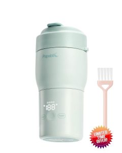 Papablic Portable Bottle Warmer for Travel Green