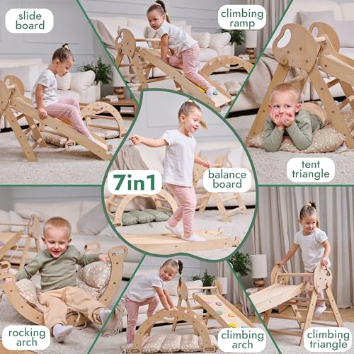 Montessori Climbing Gym for Toddlers 1-3