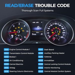 Full System Diagnostic Tool with EPB/Throttle/Oil Reset