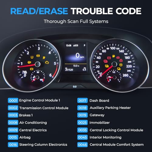 Full System Diagnostic Tool with EPB/Throttle/Oil Reset