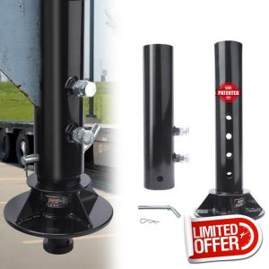 Fifth Wheel to Gooseneck Adapter with Reinforced Structure