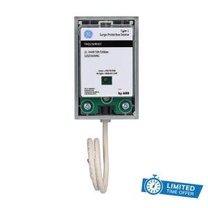 ABB THQLSURGE2 Type 1 Surge Protective Device • Plug-On SPD with Pigtail for Power Supply Systems • Whole-Home or Office Protection • Compatible with PowerMark™ Load Centers