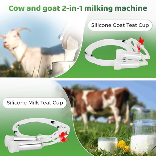 Electric Goat and Cow Milking Machine