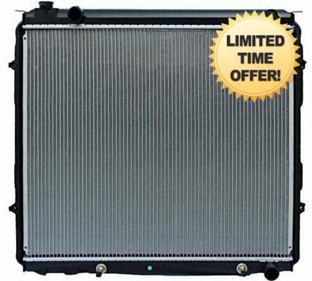 Aluminum Core Complete Radiator Replacement for Tundra 2004-2006 Sequoia 2001-2007