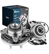 KAX 515113 2PCS Front Wheel Hub and Bearing Assembly for Ram 1500 2006 2007 2008 2009, 5-Lug w/ABS