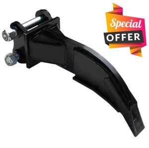 Small Excavator Ripper Single Hook Backhoe Compatible with 1-1.5 Ton Small Excavator Span 3.54Inches