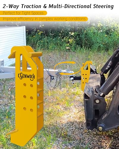 000 lbs. Suitable for Skid Steer Loaders and Tractors