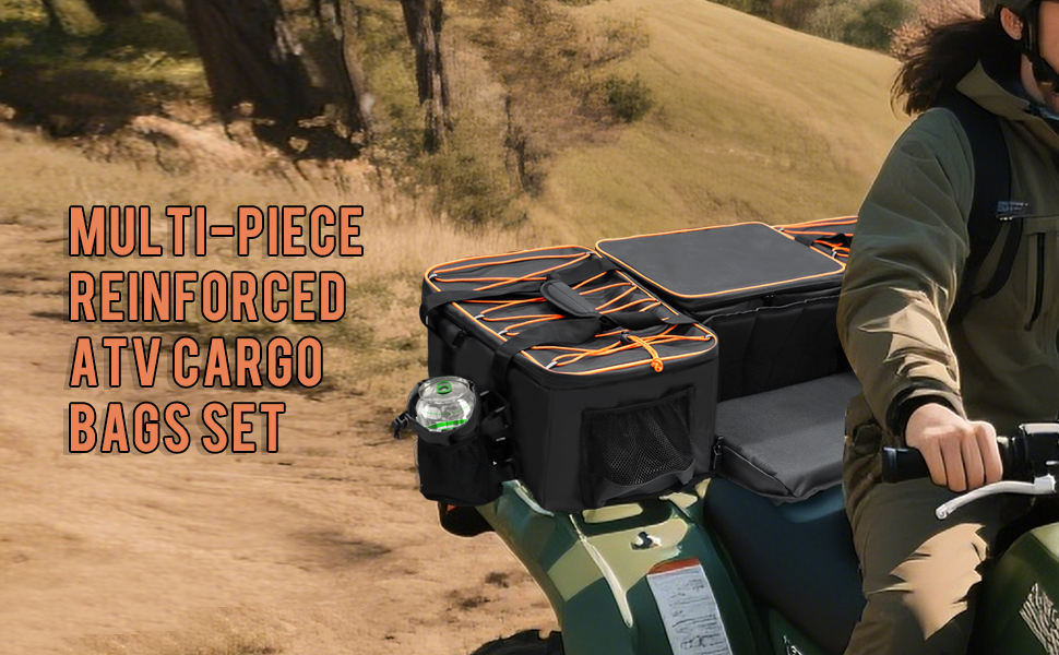 MYDAYS ATV Rear Rack Bag