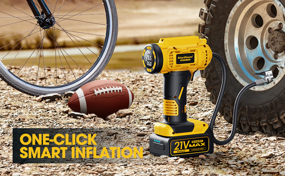 Smart tire inflator
