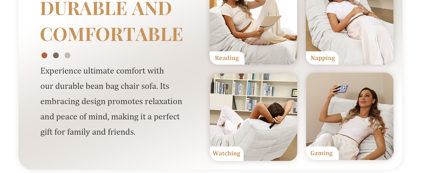 bean bag sofa