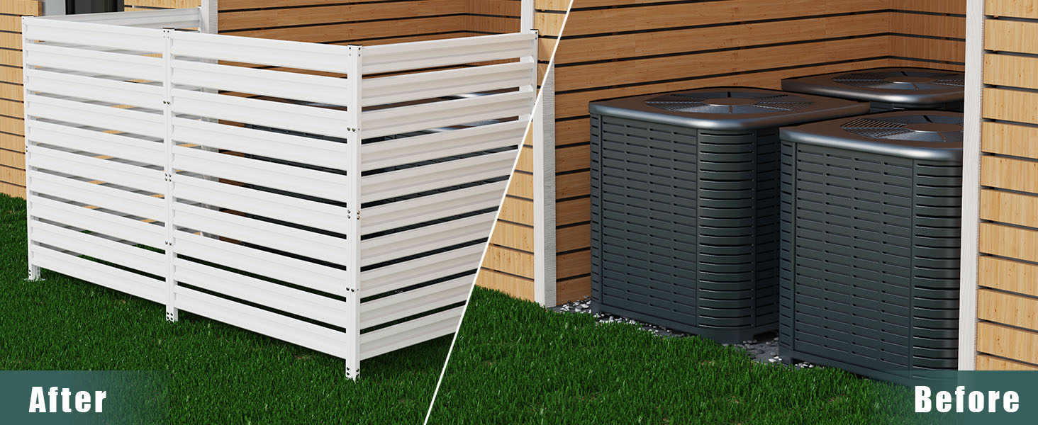 air conditioner fence