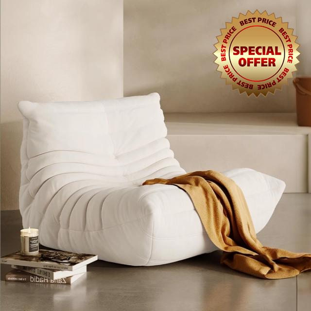 LBF Bean Bag Chair for Adults Giant Fireside Lazy Sofa Chair Soft Premium Memory Foam Lounger Oversizedor Bedroom Living Room