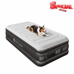 CHILLSUN 2025 Upgraded Twin Air Mattress with Built in Pump