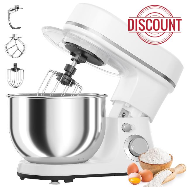 800W Stand Mixer with 5.3QT Bowl