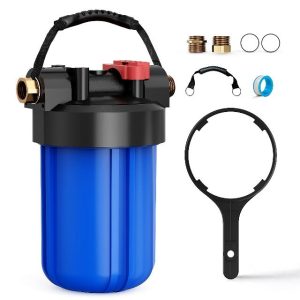 RV Water Filter System Outside