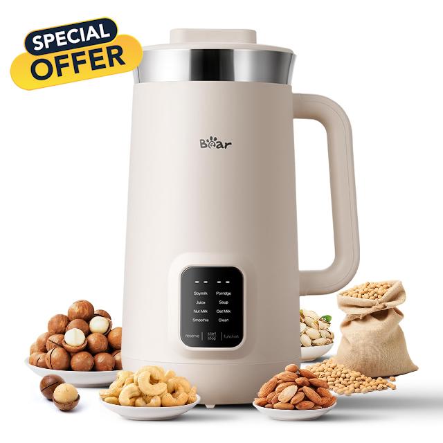Bear 8 in 1 Nut Milk Maker Machine