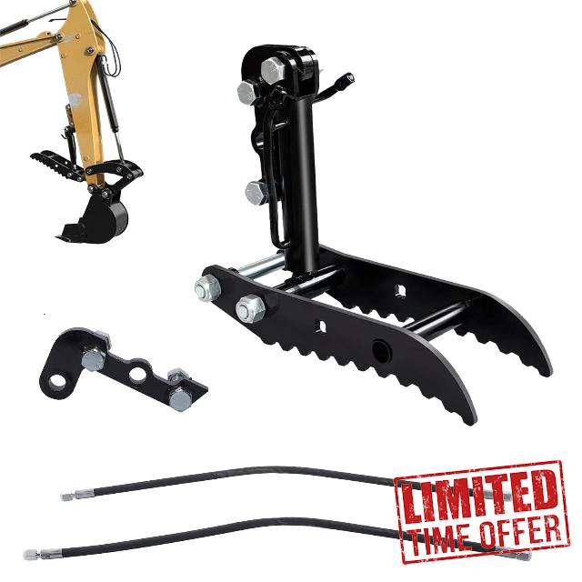Hydraulic Thumb Clip for Mini Excavators Accessories